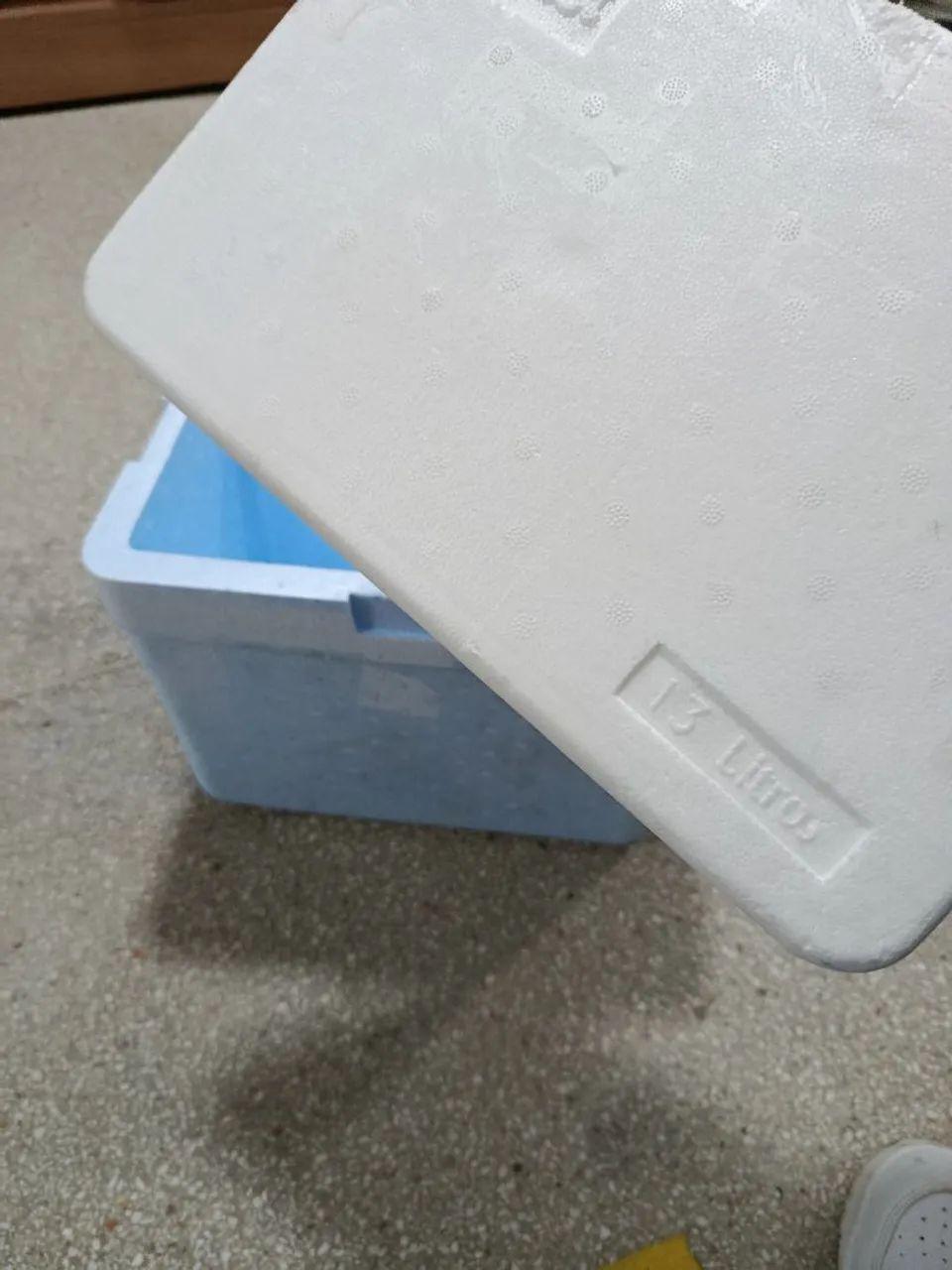 Caixa de isopor no preço, 13 litros marca boa  - Foto 3