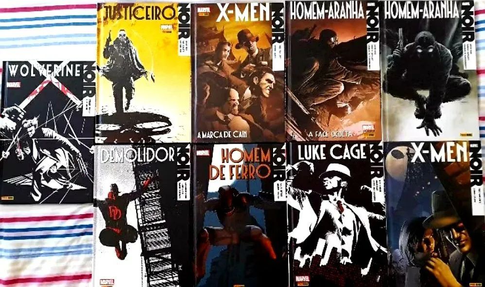 Coleção completa HQs Marvel Noir - 9 volumes Capa dura - Foto 6