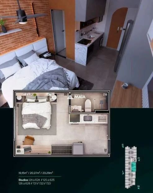 Studio à venda no Santa Marta - Foto 2