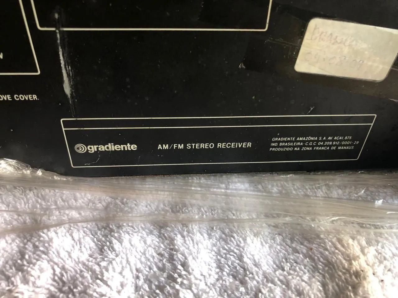 Receiver Gradiente S-106 AM/FM Stereo - Foto 4