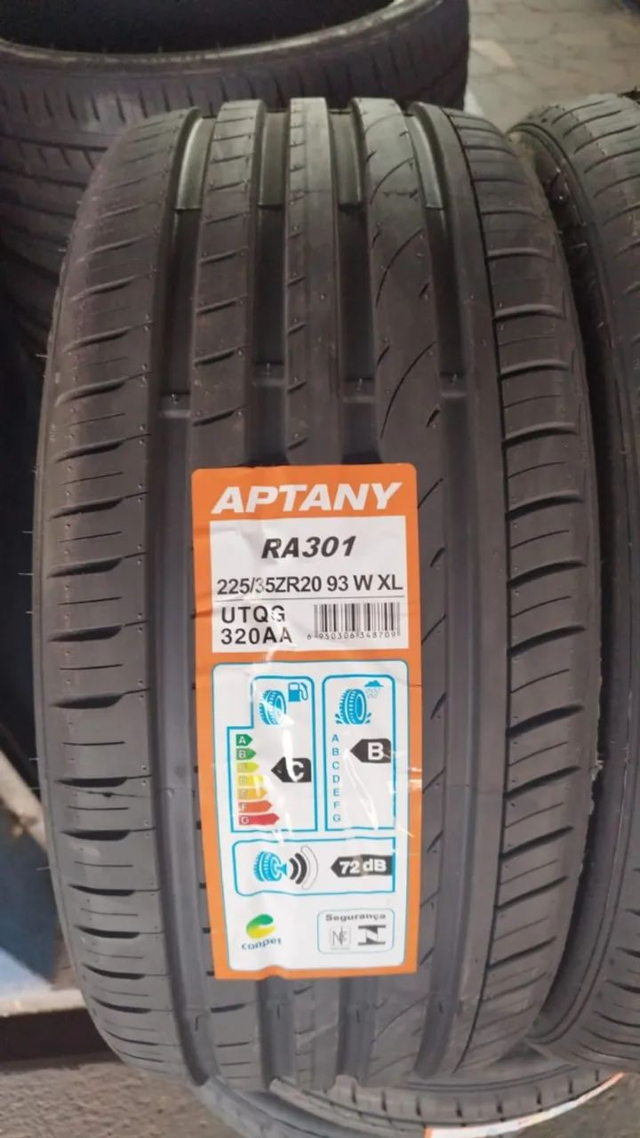 (4UNDISP) Kit com 2 Pneus aro 20 medida 225/35r20 marca APTANY (original) - Foto 2