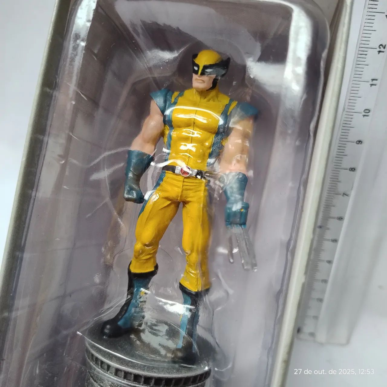 Coleção Eaglemoss Xadrez Marvel importado antigo. Wolverine. - Foto 4