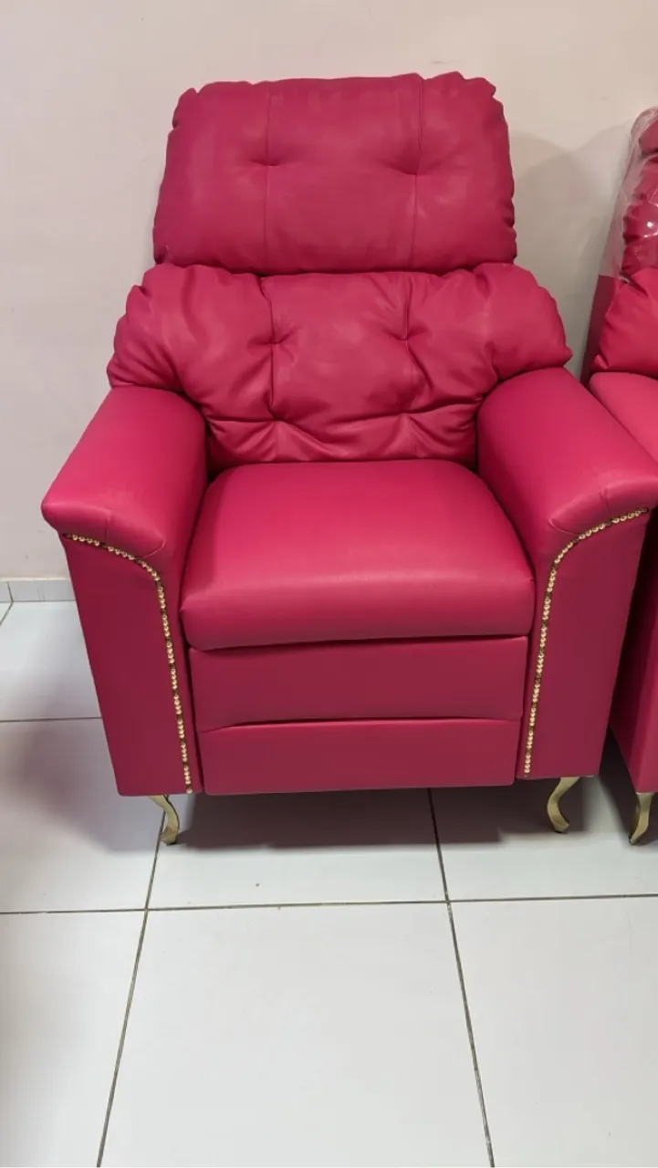 Poltrona Reclinável Rosa