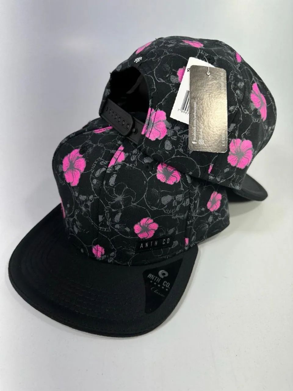 Boné Anth Co. Estampado Floral Unissex