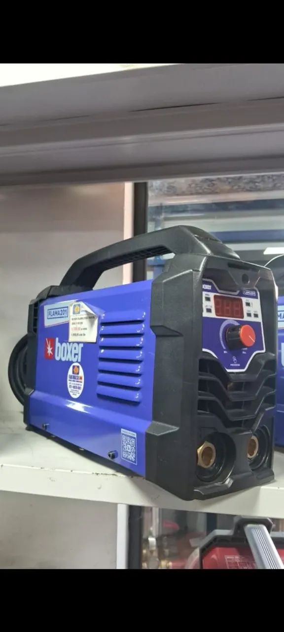 MAQUINA DE SOLDA 200A 127/220V FLAMA201 BOXER - Foto 2