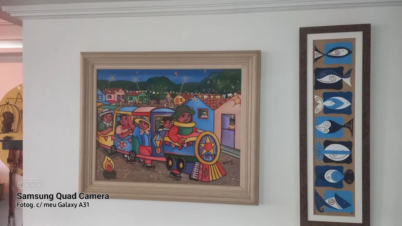 Quadro a óleo de chico laranjeiras  - Foto 2