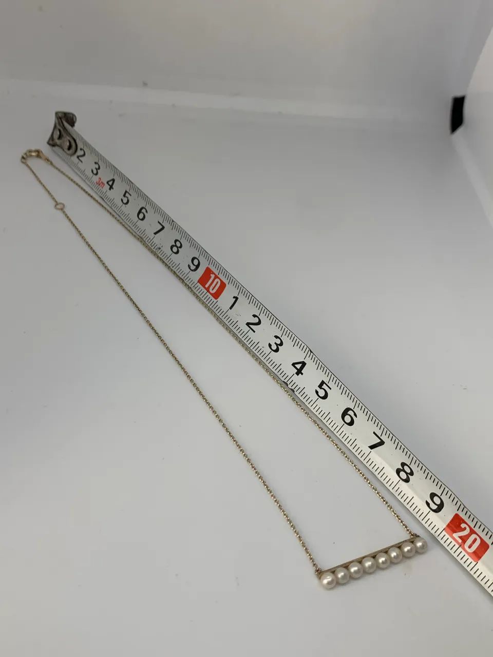 colar de prata com pingente com pérolas - Foto 2
