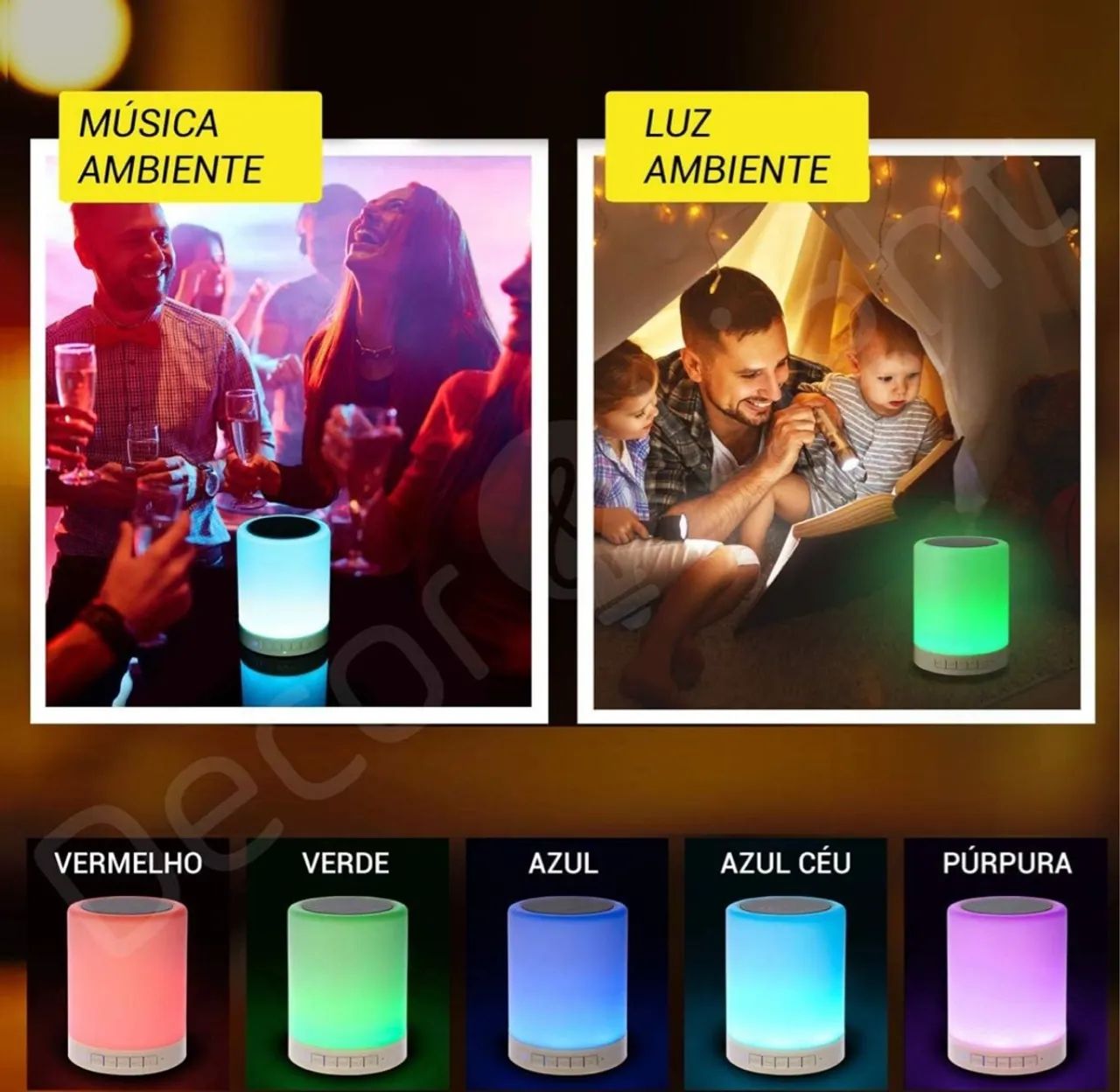 Caixa de Som RGB Luminatti by Danuri - Foto 3