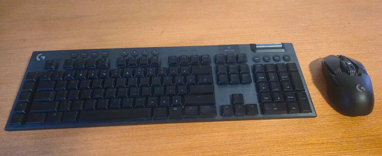 Kit Logitech Teclado G915 + Mouse G903 Lightspeed com caixa  - Foto 3