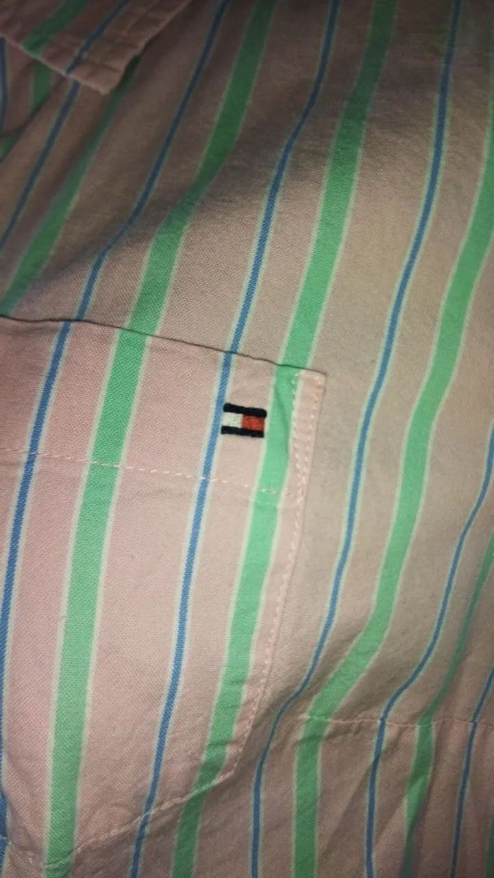 Camisa social c/ listras Tommy Hilfiger  - Foto 2