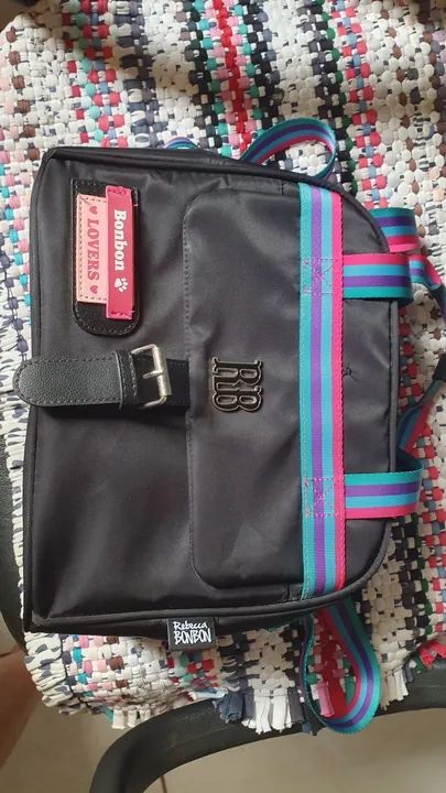 Bolsa / Lancheira Rebecca Bonbon Preta