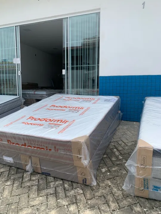 Cama Box Pro dormir - Queen - Nova