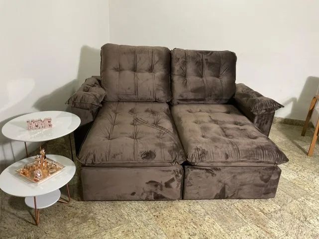Sofá Retrátil Piacatuba 3 Lugares (2.10m) - Foto 2