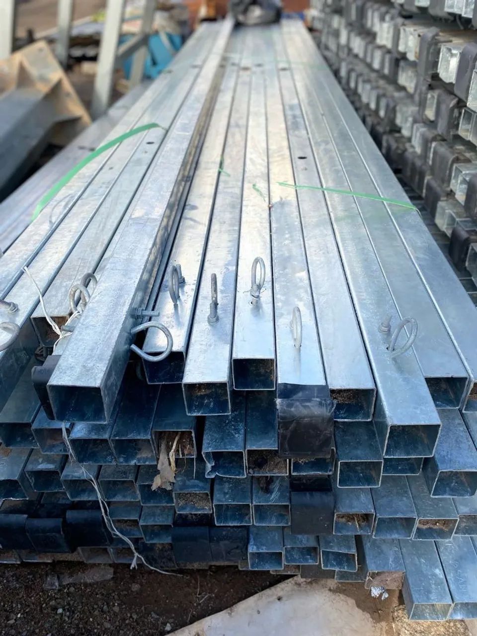 Sucata de Metalon galvanizado 70x70  - Foto 5