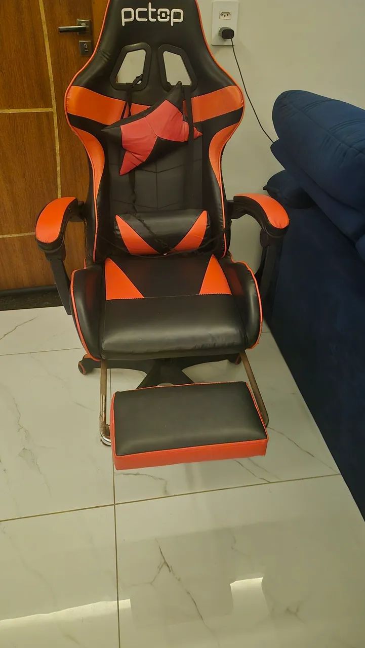 Cadeira gamer PcTop com 2 regulagens - Foto 3