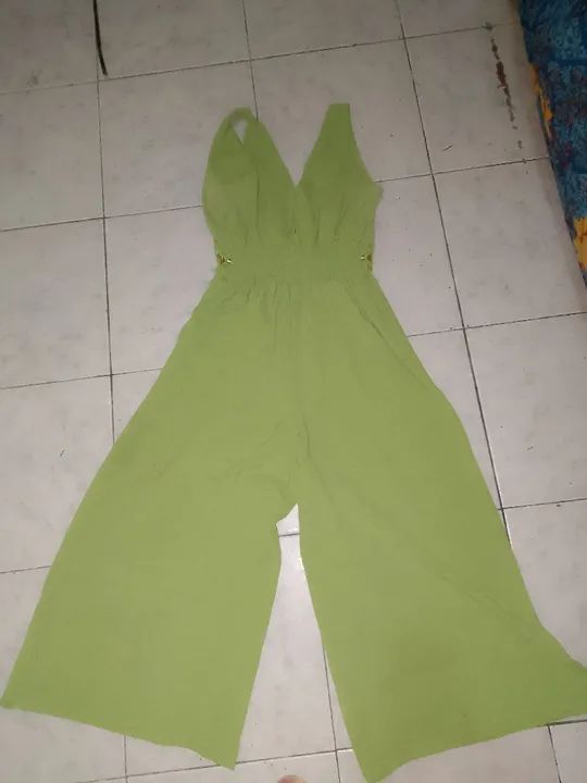 Macacão verde feminino lindo e sofisticado  - Foto 3
