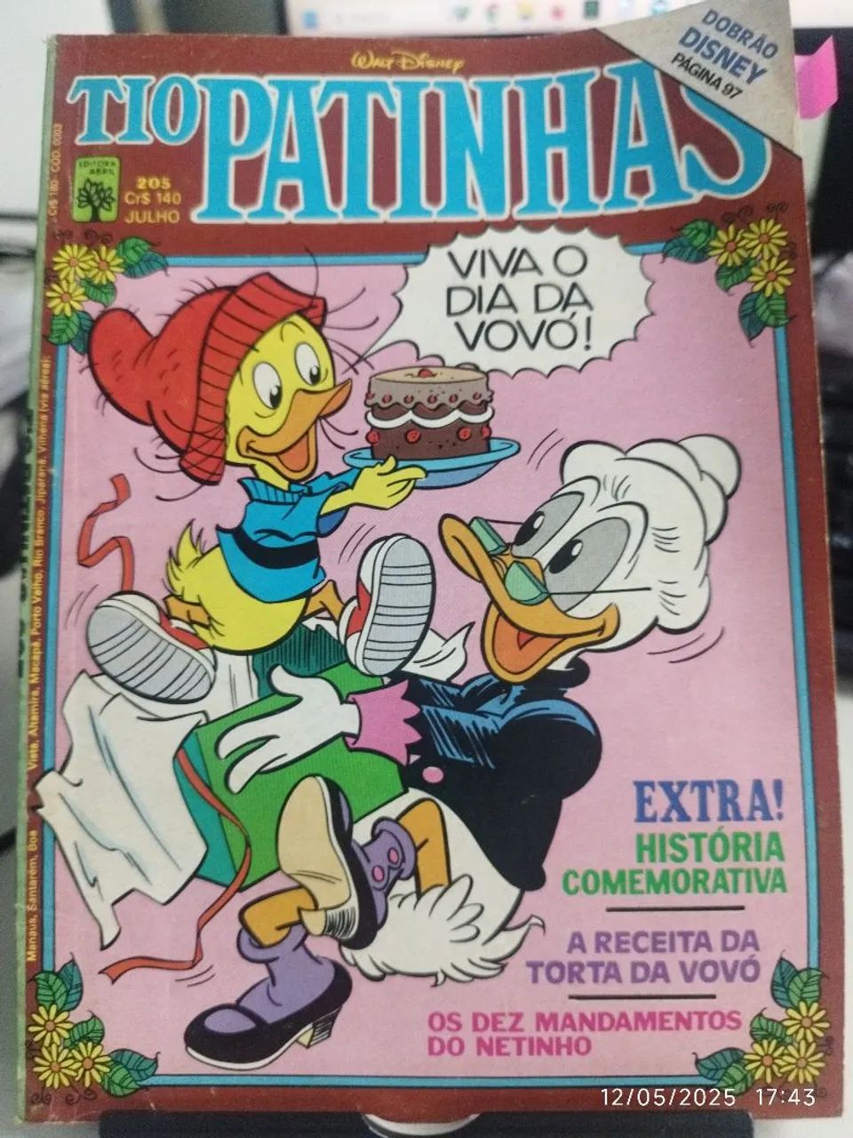 Tio Patinhas 205 - Edição Especial Dia da Vovó