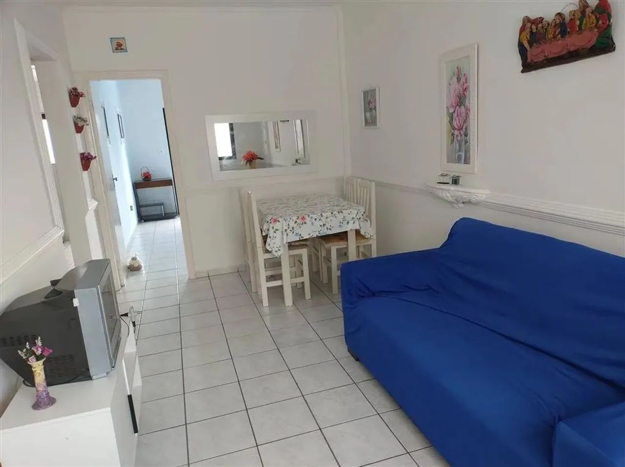 Apartamento 1 quarto, a 100m do mar, vista mar e ao lado dos melhores comércios - Mirim - Foto 2