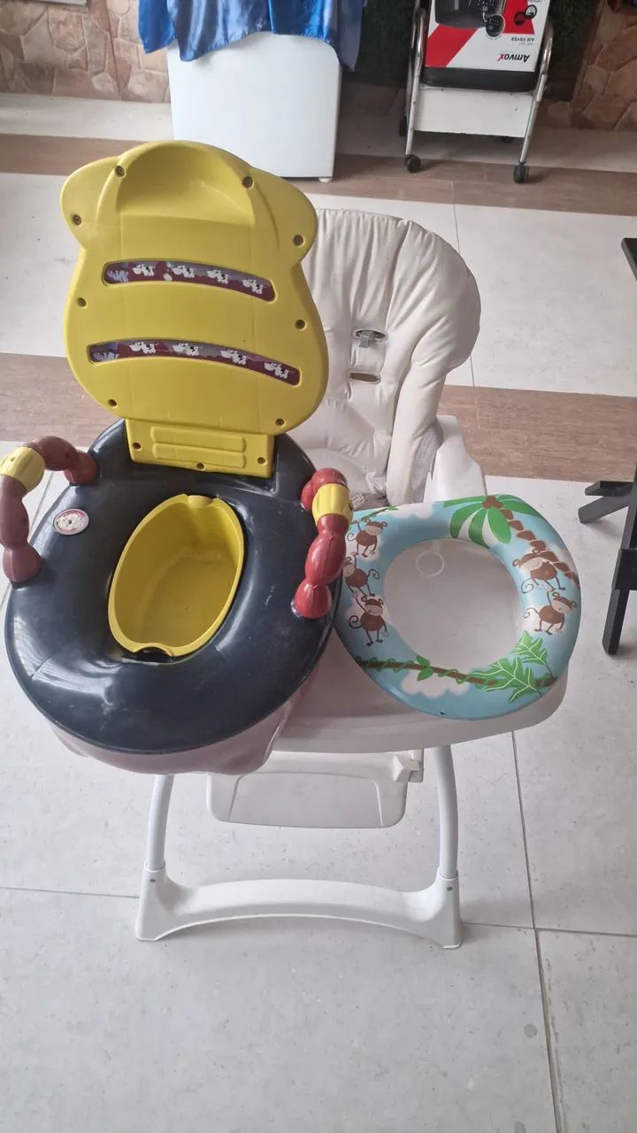 Troninho e tampa de vaso Infantil 