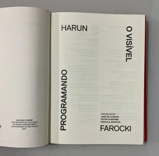 Livro Harun Farocki: Programando o Visível - Coleção Cinusp 2017 - Foto 3