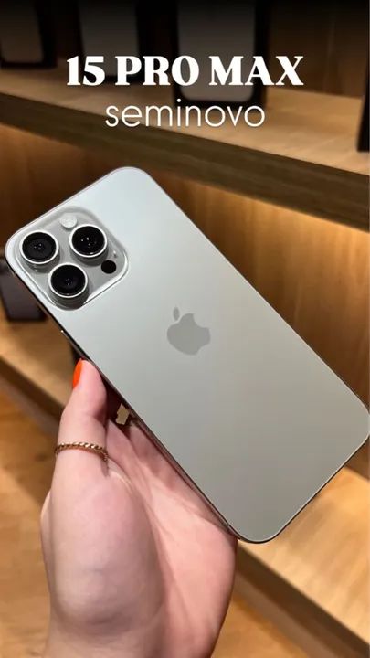 スマートフォン本体 iPhone15Pro 128 iPhone 15 Pro Apple 128GB 6.1 Titânio Nat | KaBuM!