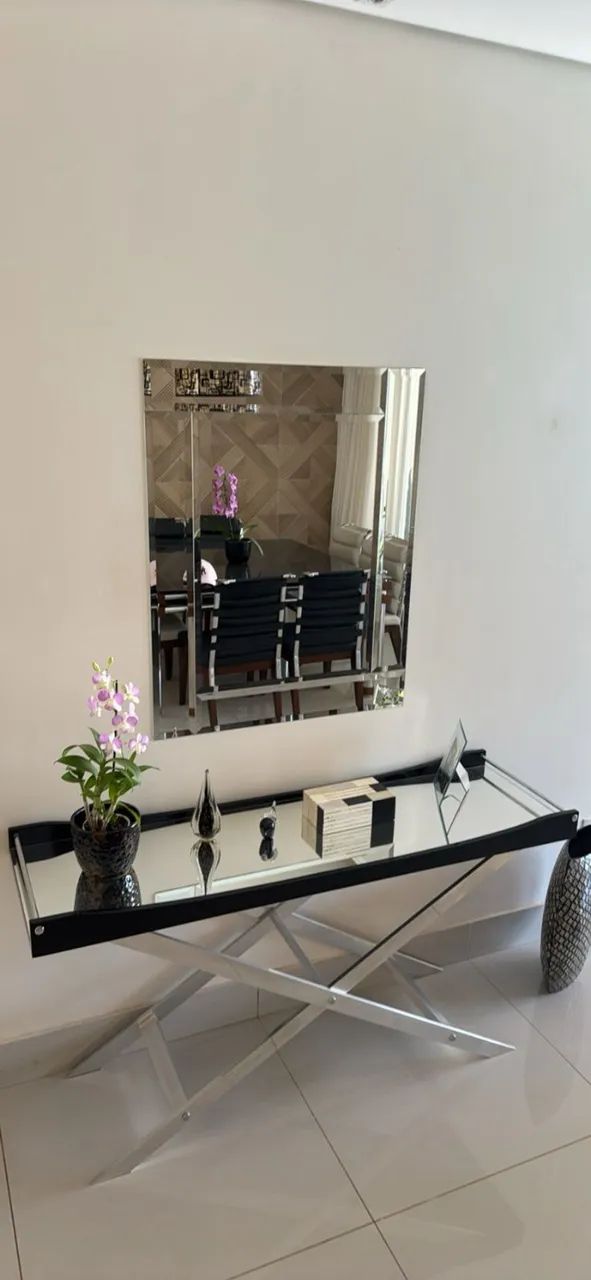 Mesa de jantar quadrada - 8 lugares + Aparador 64168517037186120