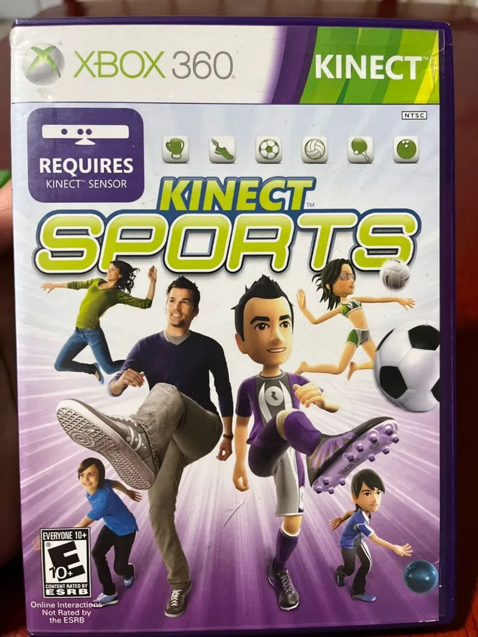 Kit Kinect Sports 1 e 2 - Xbox 360