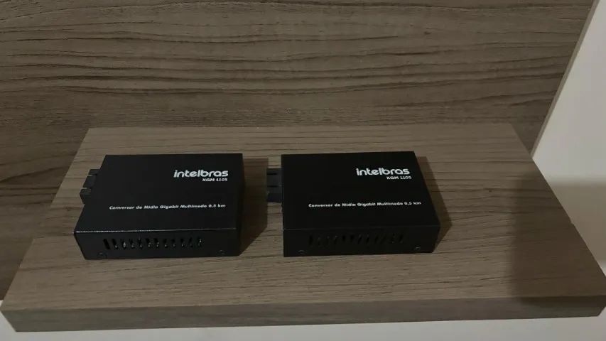 Conversor de mídia Intelbras Kgm1105 Giga Multimodo 550 M Intelbras 