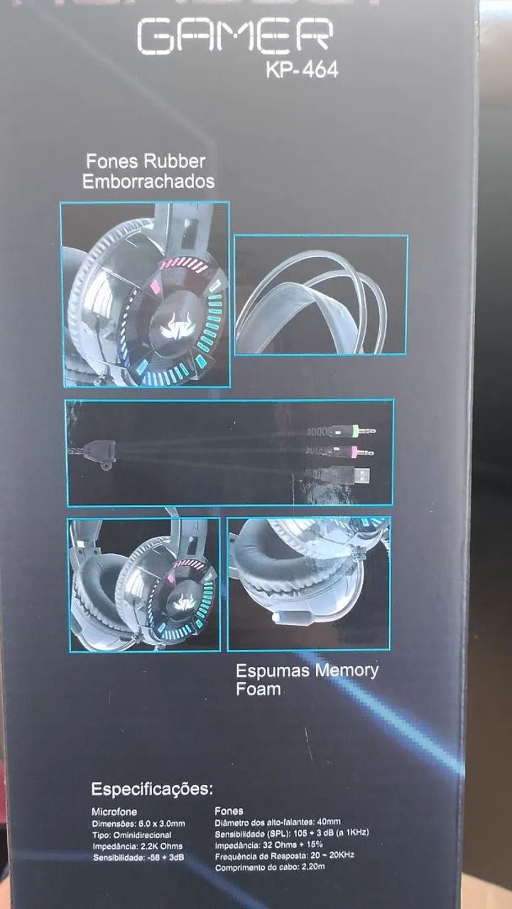 Headset Gamer Knup KP-464 7.1 - Foto 3