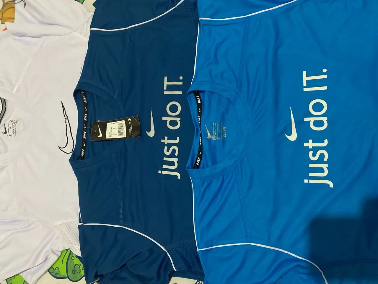 Camiseta Nike Just Do It Azul - Foto 3