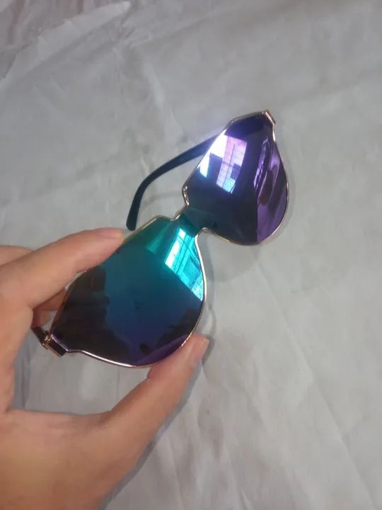 Óculos de Sol Fearless Original Com Lente Espelho 