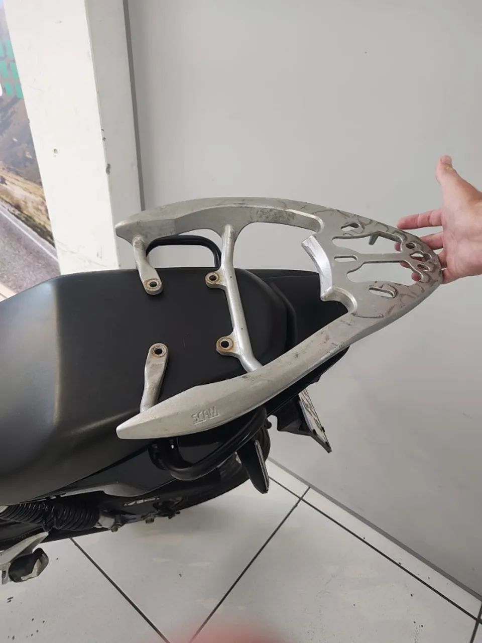Suporte Bauleto CG Fan Titan Start - Foto 3