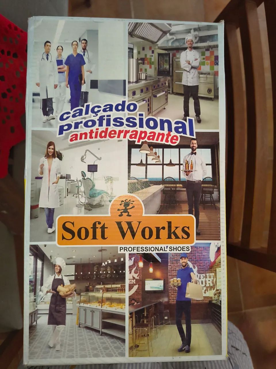 Calçado profissional Soft Works