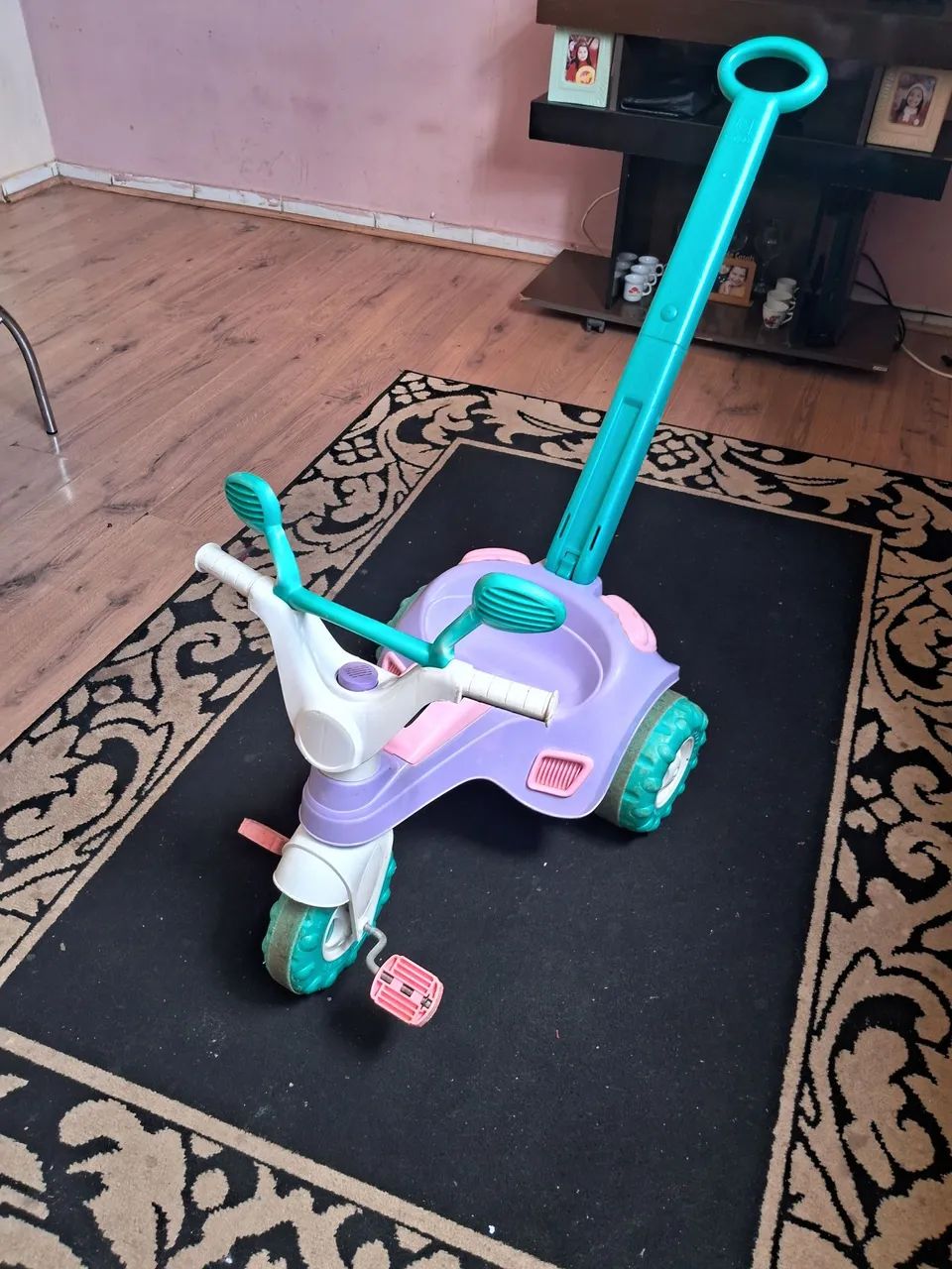Tricycle Infantil Rosa e Verde - Foto 4