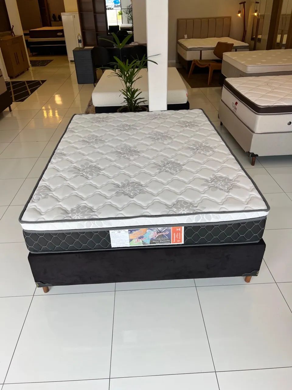 Colchão de Casal NOVO COM BASE - ENTREGA GRÁTIS! - Foto 6