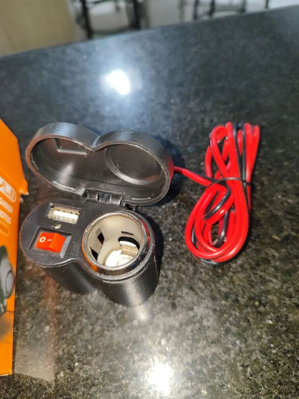 Carregador de celular para moto - Foto 3