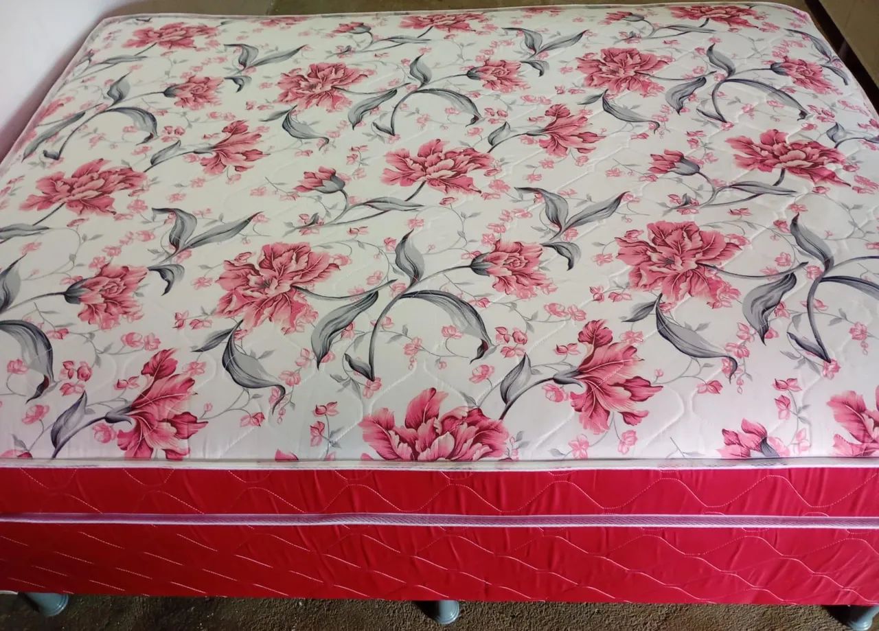 PROMOÇÃO CAMA CASAL DE ESPUMA NOVA 