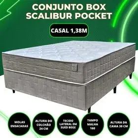 Cama Box King Molas Ensacadas 1,93X2,03X0,25cm - Entregamos! - Foto 5