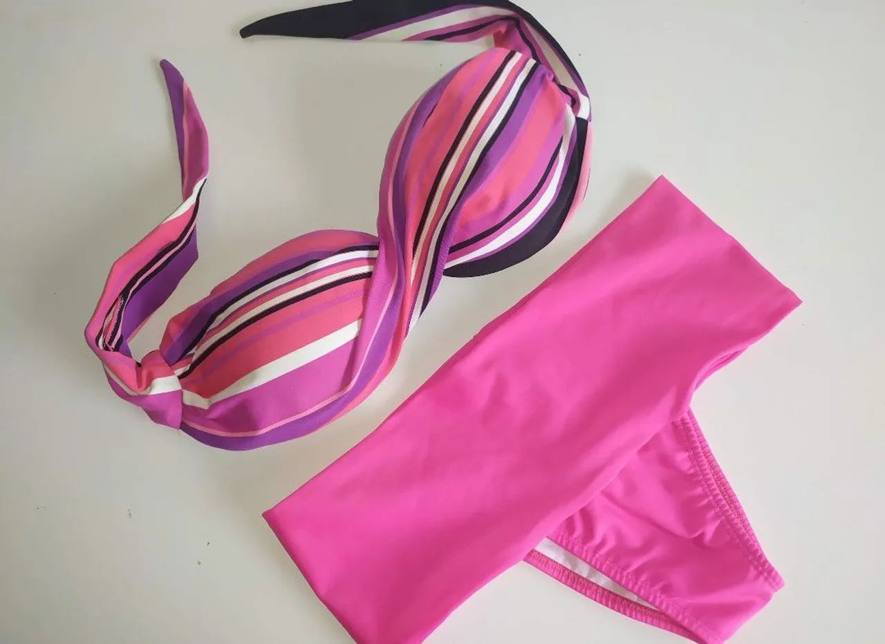Kit Praia - Toalha/ Bolsa/ Biquíni  - Foto 4