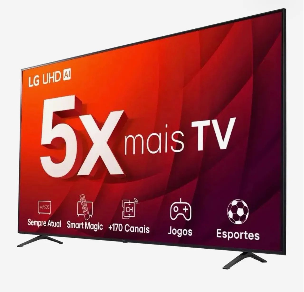   Vende-se tv  Modelo LG 55UR8750PSA 4k IA Alexa, 55 polegadas, 2023.