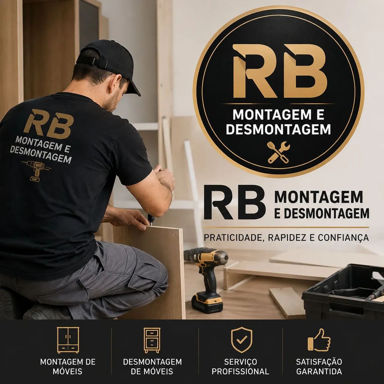 Desmontagem e montagem de moveis