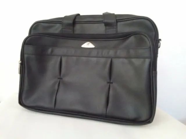 Bolsa Maleta Executiva para Notebook em couro Conservada - Foto 3