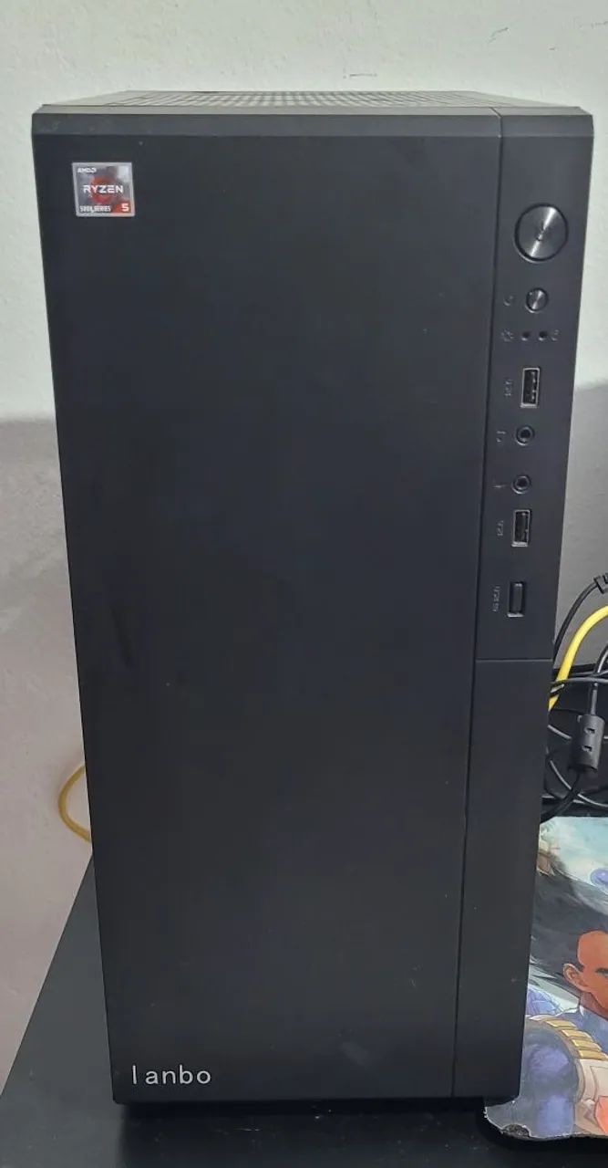 PC Gamer Ryzen 5 5500 + RX 6600 8GB + 16GB RAM - Alto Desempenho - Foto 5
