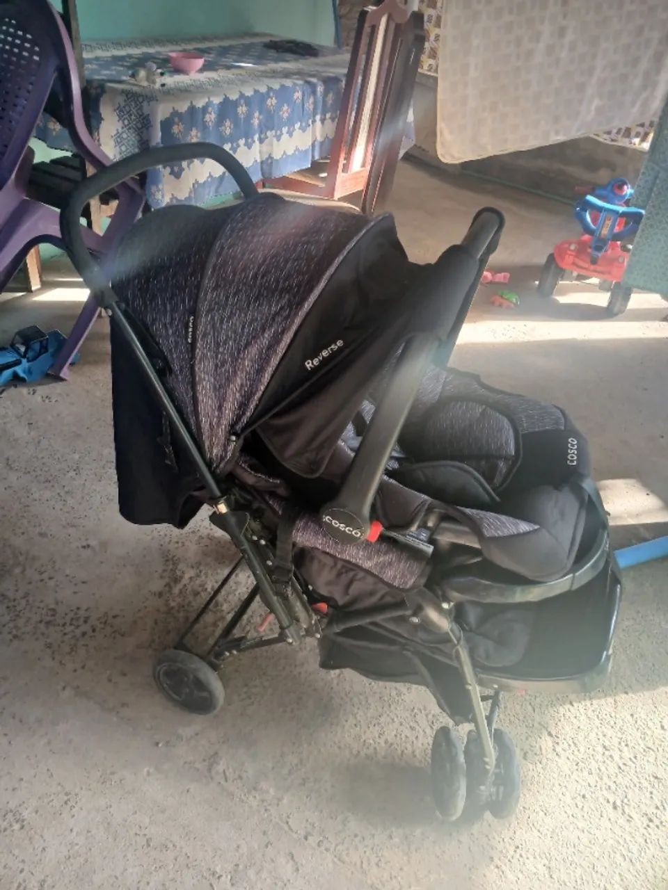 Carinho de bebe e bebe conforto  - Foto 3