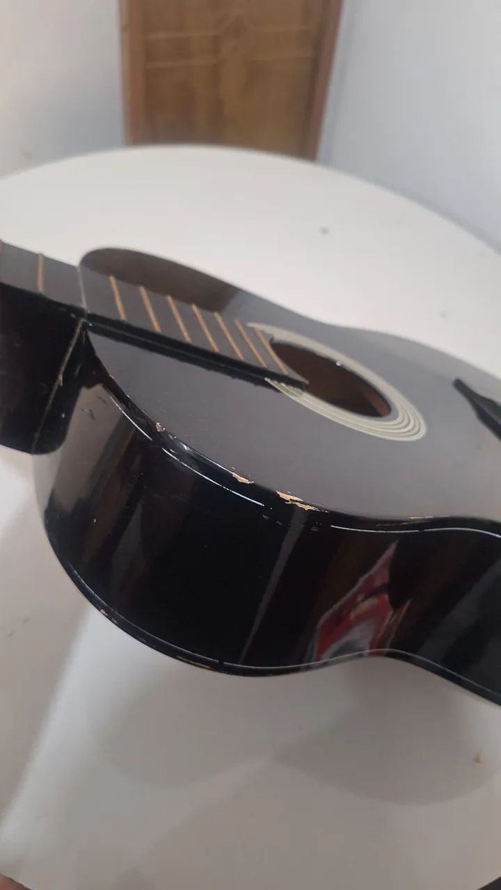 Vendo violão usado com pequenos detalhes  - Foto 3
