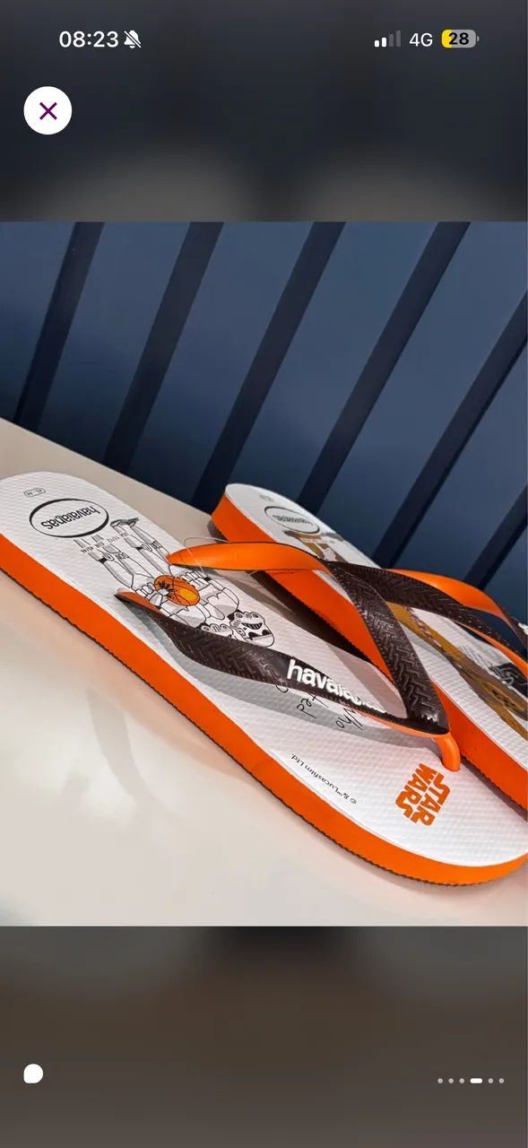 Havaianas star wars 44 - Foto 2