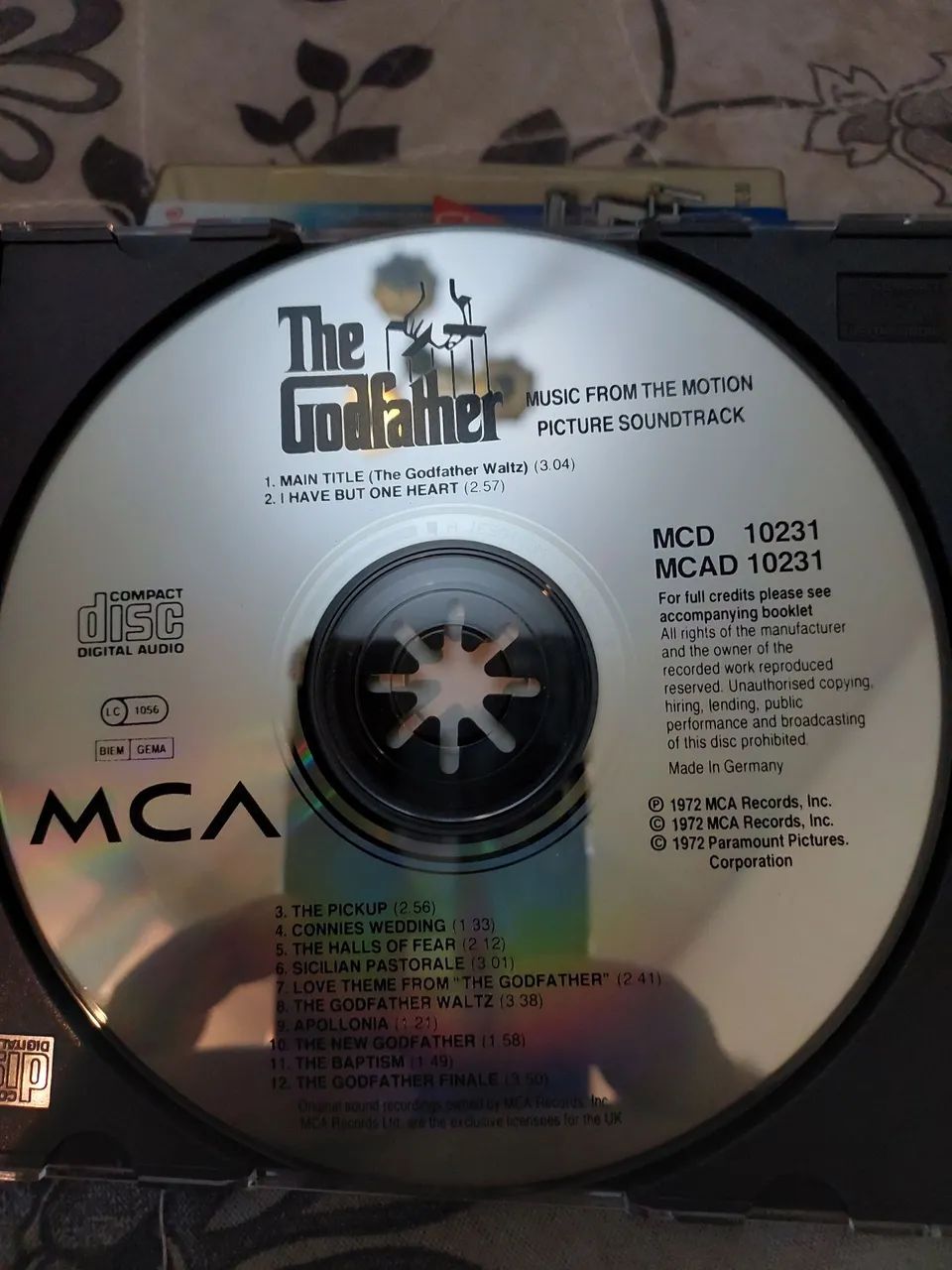 CD THE GODFATHER - TRILHA SONORA DO FILME.  - Foto 3