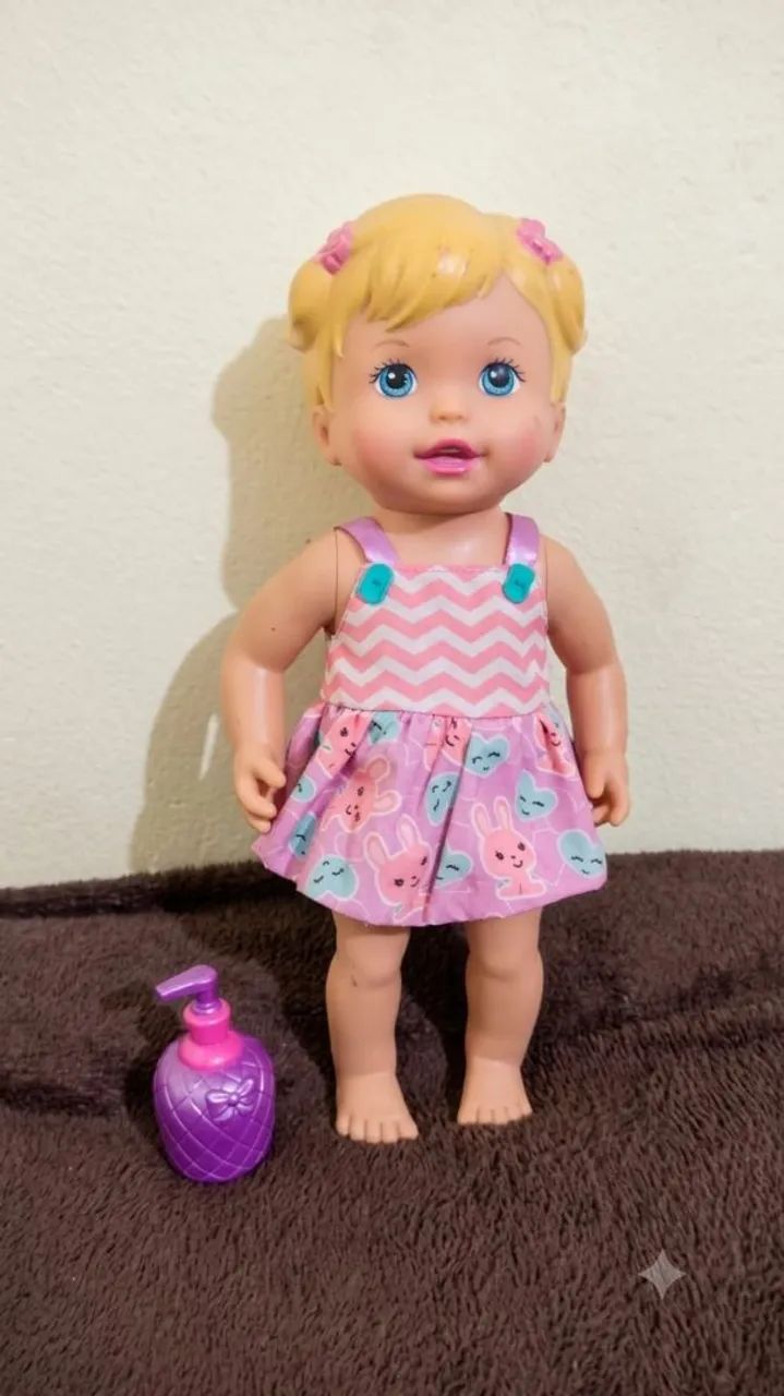 Boneca Matel Little mommy com acessório original 