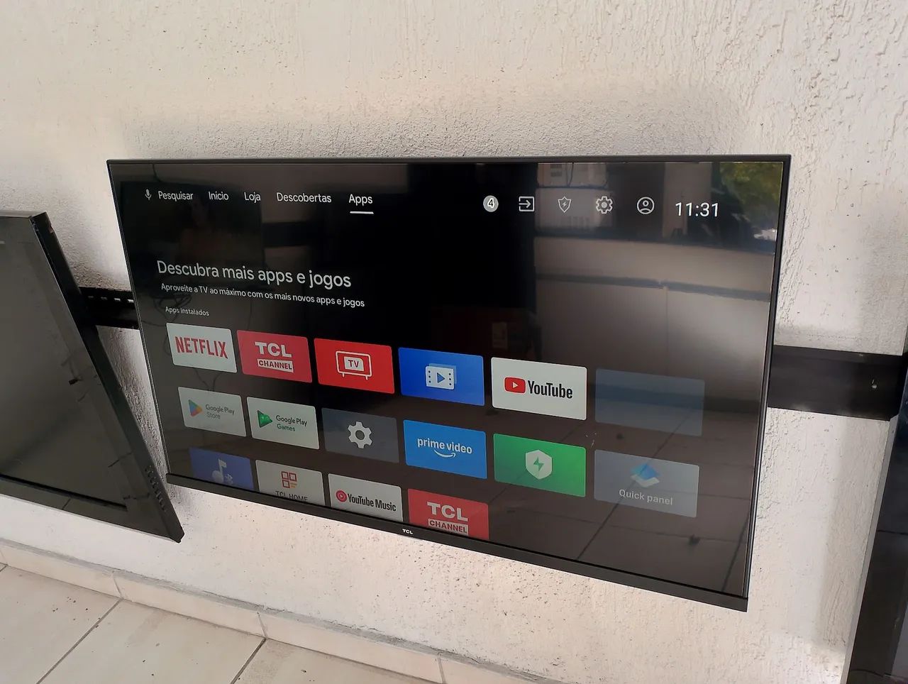 TV 43 polegadas smart TCL funcionando perfeitamente  - Foto 5