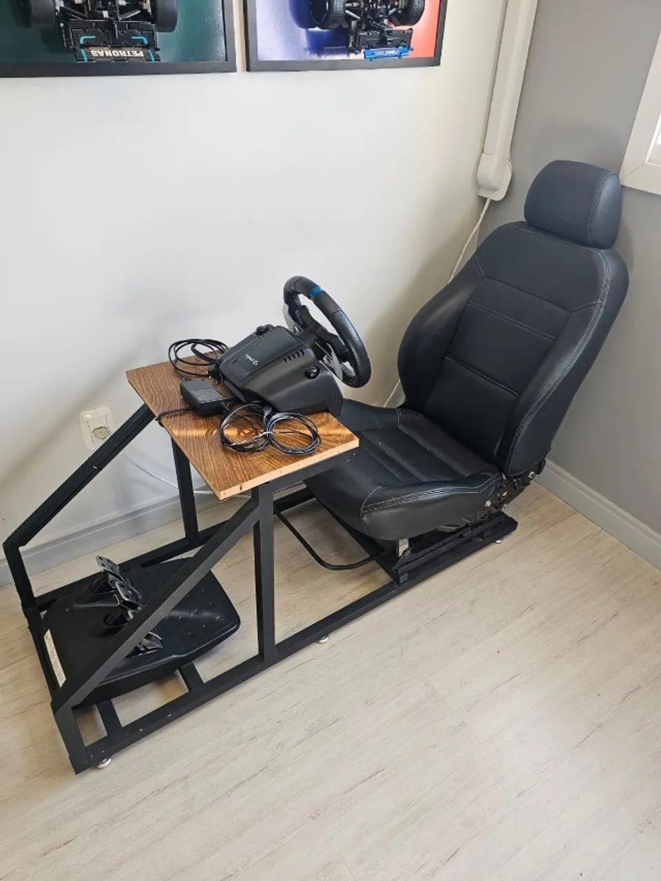 Logitech G29 + Câmbio + Cockpit 